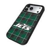 New York Jets Plaid MagSafe Compatible Phone Case for Apple iPhone
