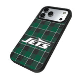 New York Jets Plaid MagSafe Compatible Phone Case for Apple iPhone
