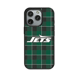 New York Jets Plaid MagSafe Compatible Phone Case for Apple iPhone