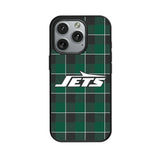 New York Jets Plaid MagSafe Compatible Phone Case for Apple iPhone