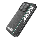 New York Jets Sidebar Black Bling Phone Case for Apple iPhone