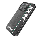 New York Jets Sidebar Black Bling Phone Case for Apple iPhone