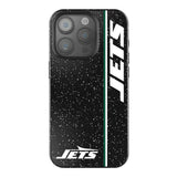 New York Jets Sidebar Black Bling Phone Case for Apple iPhone