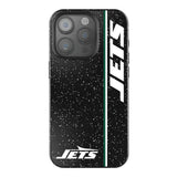 New York Jets Sidebar Black Bling Phone Case for Apple iPhone