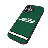 New York Jets Stripe Bump Phone Case for Apple iPhone