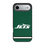 New York Jets Stripe Bump Phone Case for Apple iPhone