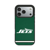 New York Jets Stripe Bump Phone Case for Apple iPhone