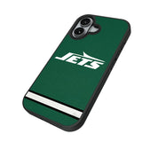 New York Jets Stripe Bump Phone Case for Apple iPhone