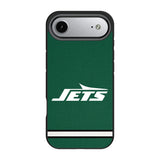 New York Jets Stripe Bump Phone Case for Apple iPhone