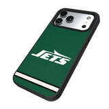 New York Jets Stripe Bump Phone Case for Apple iPhone