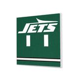 New York Jets Stripe Hidden-Screw Light Switch Plate