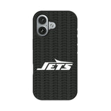 New York Jets Text Backdrop Bump Phone Case for Apple iPhone