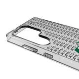 New York Jets Text Backdrop Clear Phone Case for Samsung Galaxy