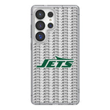 New York Jets Text Backdrop Clear Phone Case for Samsung Galaxy