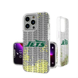 New York Jets Text Backdrop Glitter Phone Case for Apple iPhone