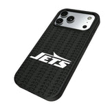 New York Jets Text Backdrop MagSafe Compatible Phone Case for Apple iPhone