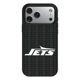 New York Jets Text Backdrop MagSafe Compatible Phone Case for Apple iPhone