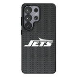 New York Jets Text Backdrop MagSafe Compatible Phone Case for Samsung Galaxy 26 Series
