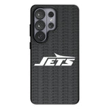 New York Jets Text Backdrop MagSafe Compatible Phone Case for Samsung Galaxy