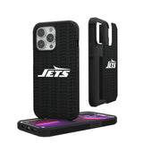New York Jets Text Backdrop Rugged Phone Case for Apple iPhone