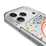New York Mets Confetti Glitter Phone Case for Apple iPhone