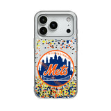 New York Mets Confetti Glitter Phone Case for Apple iPhone