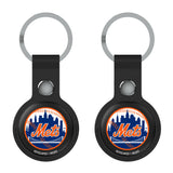 New York Mets Insignia Black Airtag Holder 2-Pack