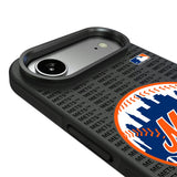 New York Mets Text Backdrop Bump Phone Case for Apple iPhone