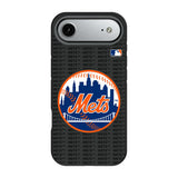 New York Mets Text Backdrop Bump Phone Case for Apple iPhone