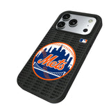 New York Mets Text Backdrop Bump Phone Case for Apple iPhone