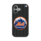 New York Mets Text Backdrop Bump Phone Case for Apple iPhone