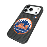 New York Mets Text Backdrop Bump Phone Case for Apple iPhone
