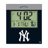 New York Yankees Color Block Wall Clock