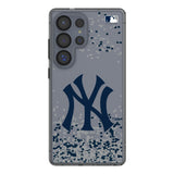 New York Yankees Confetti Clear Phone Case for Samsung Galaxy