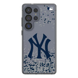 New York Yankees Confetti Clear Phone Case for Samsung Galaxy