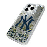 New York Yankees Confetti Glitter Phone Case for Apple iPhone