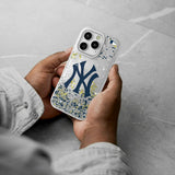 New York Yankees Confetti Glitter Phone Case for Apple iPhone