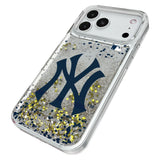 New York Yankees Confetti Glitter Phone Case for Apple iPhone