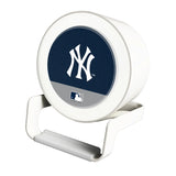 New York Yankees Endzone Solid Night Light Charger and Bluetooth Speaker