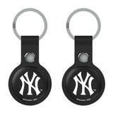 New York Yankees Insignia Black Airtag Holder 2-Pack