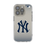 New York Yankees Linen Clear Phone Case for Apple iPhone