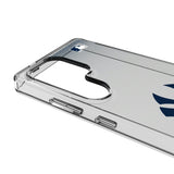 New York Yankees Linen Clear Phone Case for Samsung Galaxy