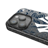 New York Yankees Paisley Black Bling Phone Case for Apple iPhone