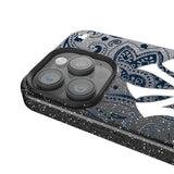 New York Yankees Paisley Black Bling Phone Case for Apple iPhone