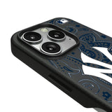 New York Yankees Paisley MagSafe Compatible Phone Case for Apple iPhone
