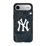 New York Yankees Paisley MagSafe Compatible Phone Case for Apple iPhone