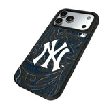 New York Yankees Paisley MagSafe Compatible Phone Case for Apple iPhone