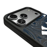 New York Yankees Paisley MagSafe Compatible Phone Case for Apple iPhone
