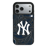 New York Yankees Paisley MagSafe Compatible Phone Case for Apple iPhone