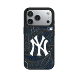 New York Yankees Paisley MagSafe Compatible Phone Case for Apple iPhone